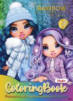 Opakowanie Blok do kolorowania z naklejkami Rainbow High