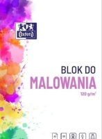 Blok do malowania A3/20K biały (10szt) OXFORD. Wydawca: Oxford. SmakLiter.pl Opakowanie Blok do malowania A3/20K biały (10szt) OXFORD
