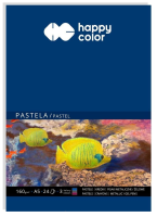 Opakowanie Blok do pasteli  A5 24 ark. 3 kolory 160g Happy Color