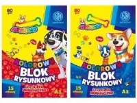 Opakowanie Blok kolorowy A3/15K barwiony (10szt) ASTRAPAP