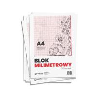 Opakowanie Blok milimetrowy A4/20K 80g (10szt)
