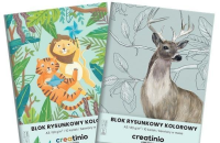 Blok rysunkowy A3/10K kolorowy Creatino (10szt). Wydawca: Top 2000. SmakLiter.pl Opakowanie Blok rysunkowy A3/10K kolorowy Creatino (10szt)