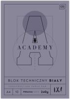 Opakowanie Blok techniczny A4 10 240g ACADEMY