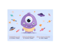 Blok techniczny A4/10K 170g Stworek. Wydawca: Strigo. SmakLiter.pl Opakowanie Blok techniczny A4/10K 170g Stworek