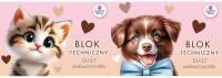 Opakowanie Blok techniczny A4/10K The sweet pets mix
