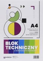 Opakowanie Blok techniczny A4/8K kolorowy