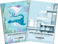 Blok techniczny kolorowy A3/10K Creatinio (10szt). Wydawca: Top 2000. SmakLiter.pl Opakowanie Blok techniczny kolorowy A3/10K Creatinio (10szt)