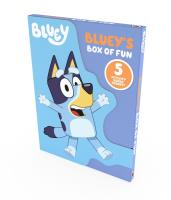 Bluey's Box of Fun. Autor: Bluey. SmakLiter.pl Okładka książki Bluey's Box of Fun