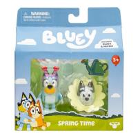 Bluey Wiosna 2-pak. Wydawca: TM Toys. SmakLiter.pl Opakowanie Bluey Wiosna 2-pak