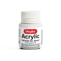 Opakowanie Błyszczący lakier akrylowy do dekoracji 20ml