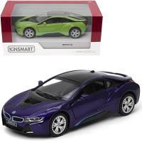 BMW I8 1:36 MIX. Wydawca: Kinsmart. SmakLiter.pl Opakowanie BMW I8 1:36 MIX