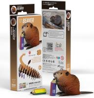 Bóbr Eugy. Eko Układanka 3D. Wydawca: Eugy. SmakLiter.pl Opakowanie Bóbr Eugy. Eko Układanka 3D