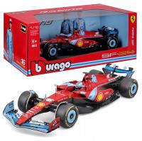 BOLID F1 Ferrari SF-24 GP Miami 2024 Charles Leclerc 1:18 BBURAGO 18-16815. Wydawca: BBurago. SmakLiter.pl Opakowanie BOLID F1 Ferrari SF-24 GP Miami 2024 Charles Leclerc 1:18 BBURAGO 18-16815