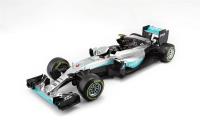 Opakowanie Bolid F1 Mercedes AMG Hybrid 1:18 BBURAGO