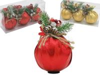 Bombka stroik 3szt MIX. Wydawca: ADAR. SmakLiter.pl Opakowanie Bombka stroik 3szt MIX