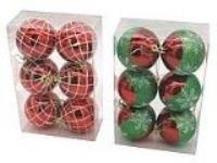 Bombki 6szt MIX. Wydawca: ADAR. SmakLiter.pl Opakowanie Bombki 6szt MIX