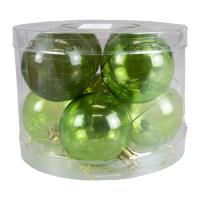 Bombki transparentne zielone 8szt. Wydawca: ARPEX. SmakLiter.pl Opakowanie Bombki transparentne zielone 8szt
