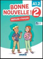 Okładka książki Bonne Nouvelle! 2 podręcznik + didierfleapp A1.2