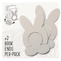 Opakowanie Book End 2 podpórki pod książki Królik