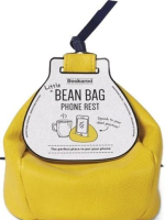 Opakowanie Bookaroo Bean Bag Pufa pod smartfon - żółta