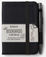 Opakowanie Bookaroo Notatnik A7 z długopisem - czarny