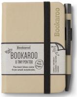 Opakowanie Bookaroo Notatnik A7 z długopisem - kremowy