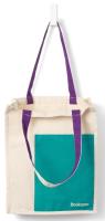 Bookaroo Torba bawełniana Turquoise&Purple. Wydawca: IF. SmakLiter.pl Opakowanie Bookaroo Torba bawełniana Turquoise&Purple