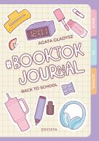 BookTok Journal. Back to School. Autor: Agata Gładysz. SmakLiter.pl Okładka książki BookTok Journal. Back to School