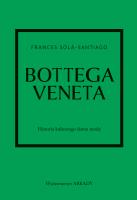 Okładka książki Bottega Veneta. Historia kultowego domu mody