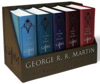 Box. George R. R. Martin's A Game of Thrones Leather-Cloth Boxed Set (Song of Ice andFire Series). Autor: George R. R. Martin. SmakLiter.pl Okładka książki Box. George R. R. Martin's A Game of Thrones Leather-Cloth Boxed Set (Song of Ice andFire Series)