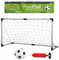 Bramka z piłką i pompką 122x65x48cm. Wydawca: Trifox. SmakLiter.pl Opakowanie Bramka z piłką i pompką 122x65x48cm