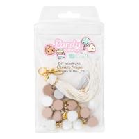 Opakowanie Bransoletka do kluczy DIY Cream beige 31el