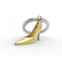 Opakowanie Brelok do kluczy 3D but szpilka złoty