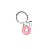 Opakowanie Brelok do kluczy 3D donut pączek z kubkiem