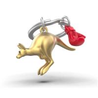 Opakowanie Brelok do kluczy 3D kangur z rękawicą bokserską