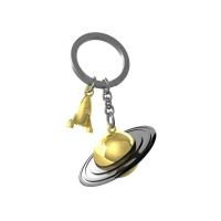 Opakowanie Brelok do kluczy 3D Saturn z rakietą
