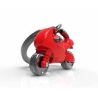 Opakowanie Brelok do kluczy 3D ścigacz czerwony