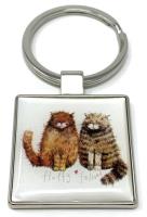 Brelok do kluczy K27 Puszyste koty. Wydawca: Alex Clark. SmakLiter.pl Opakowanie Brelok do kluczy K27 Puszyste koty