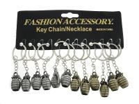 Opakowanie Brelok granat metalowy (12szt)