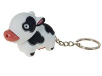 Opakowanie Brelok krowa światło dźwięk 5,5x4x2,5cm MIX