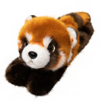 Brelok pluszowy Panda ruda 13cm. Wydawca: Leantoys. SmakLiter.pl Opakowanie Brelok pluszowy Panda ruda 13cm