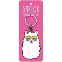 Brelok Rainbow KOL-R-BRE-105. Wydawca: PAN DRAGON. SmakLiter.pl Opakowanie Brelok Rainbow KOL-R-BRE-105