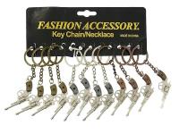 Opakowanie Brelok rewolwer metalowy 6cm (12szt)