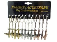 Opakowanie Brelok samolot metalowy (12szt)