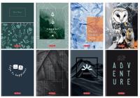 Opakowanie Brulion A5/96K kratka mix (5szt) HERLITZ