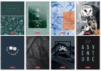 Opakowanie Brulion A5/96K linia mix (5szt) HERLITZ