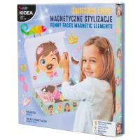 Buzie magnetyczne stylizacje KIDEA. Wydawca: Derform. SmakLiter.pl Opakowanie Buzie magnetyczne stylizacje KIDEA