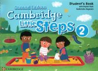 Cambridge Little Steps 2 Student's Book with Digital Pack. Autor: Zapiain Gabriela. SmakLiter.pl Okładka książki Cambridge Little Steps 2 Student's Book with Digital Pack