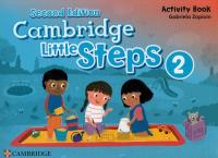 Cambridge Little Steps Level 2 Activity Book. Autor: Zapiain Gabriela. SmakLiter.pl Okładka książki Cambridge Little Steps Level 2 Activity Book