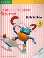 Okładka książki Cambridge Primary Science Skills Builder Activ